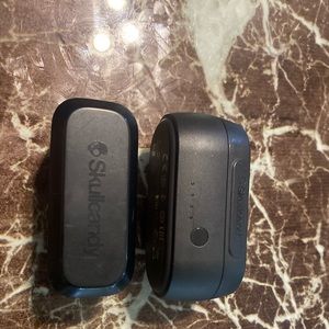 2 different skullcandy wireless earbuds
